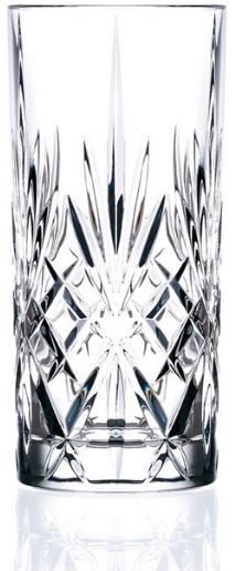 Vaso collins Melodia 36 cl tallado en diamante, pack de 6 - Imagen 3