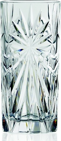 Vaso tumbler Oasis 36 cl, incisiones vintage, pack de 6 - Imagen 3
