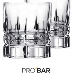 Vaso old fashioned Carrara 30 cl, cristal Luxion, pack de 2
