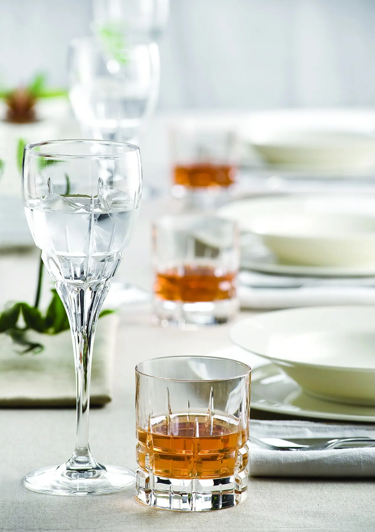 Vaso old fashioned Carrara 30 cl, cristal Luxion, pack de 2 - Imagen 3