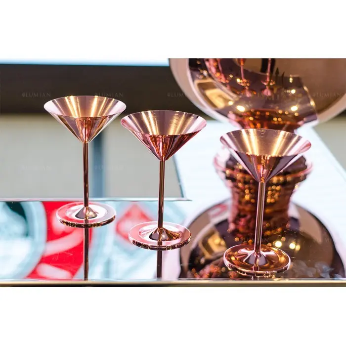 Copa Martini de cobre Bond Lumian 23 cl, acero inoxidable - Imagen 6