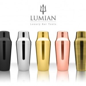 Coctelera parisina Zeus Lumian 90 cl, acero inoxidable 18/10