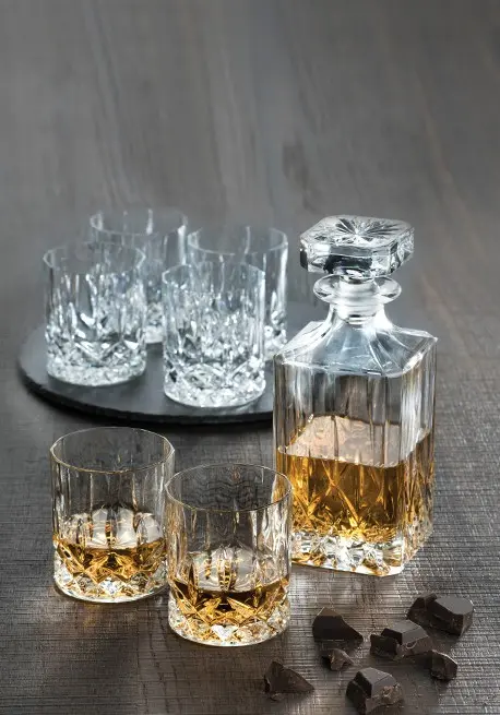 Botella de whisky Opera 75 cl, cristal Luxion sin plomo - Imagen 2
