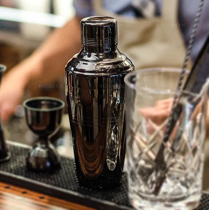 Coctelera cobbler Baron Yukiwa 510 ml, acero inoxidable 18/10