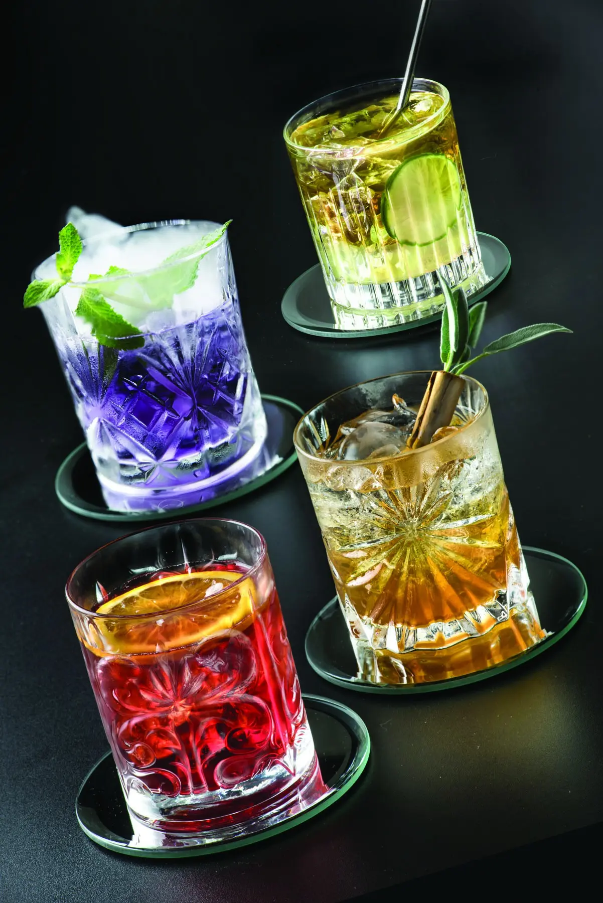 Vaso old fashioned Tattoo 33 cl, pack de 6 - Imagen 5