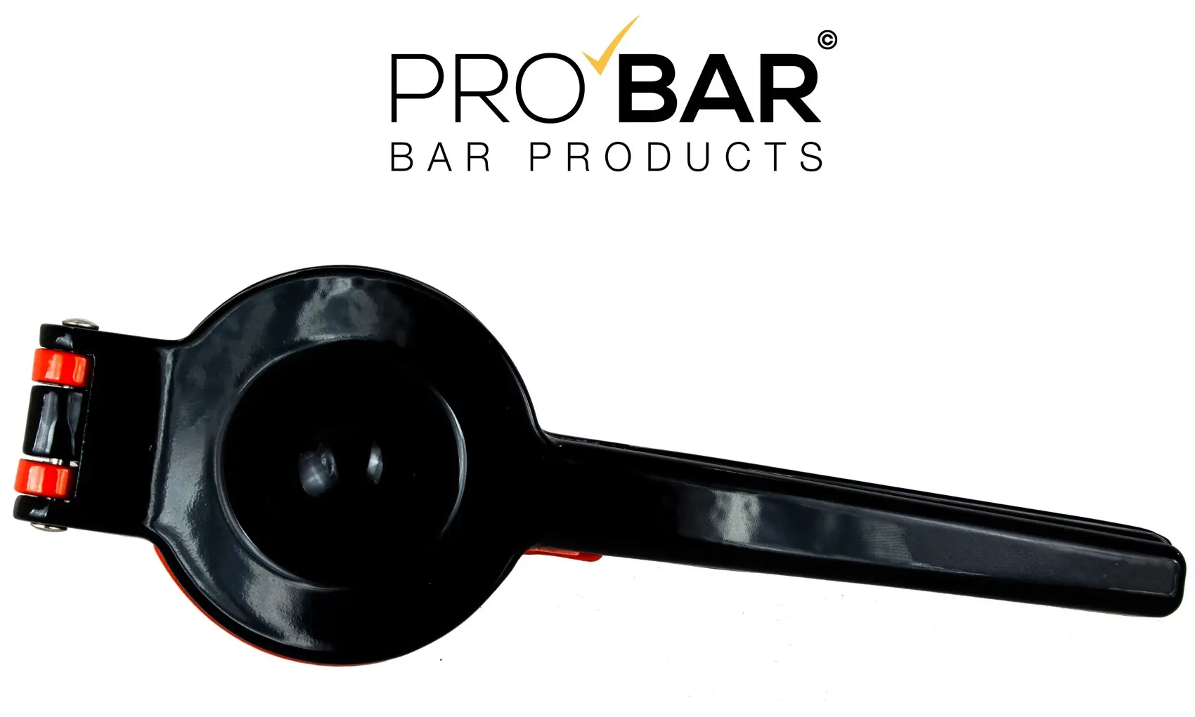 Exprimidor profesional PRO para lima y limón, negro y rojo - Imagen 2