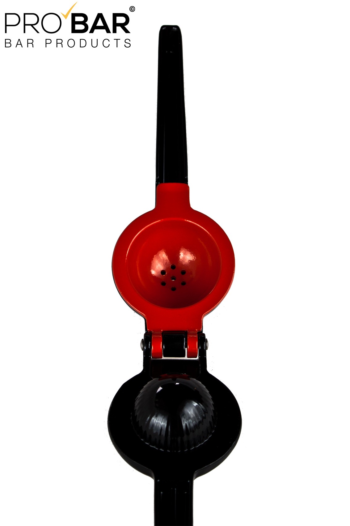 Exprimidor profesional PRO para lima y limón, negro y rojo - Imagen 5