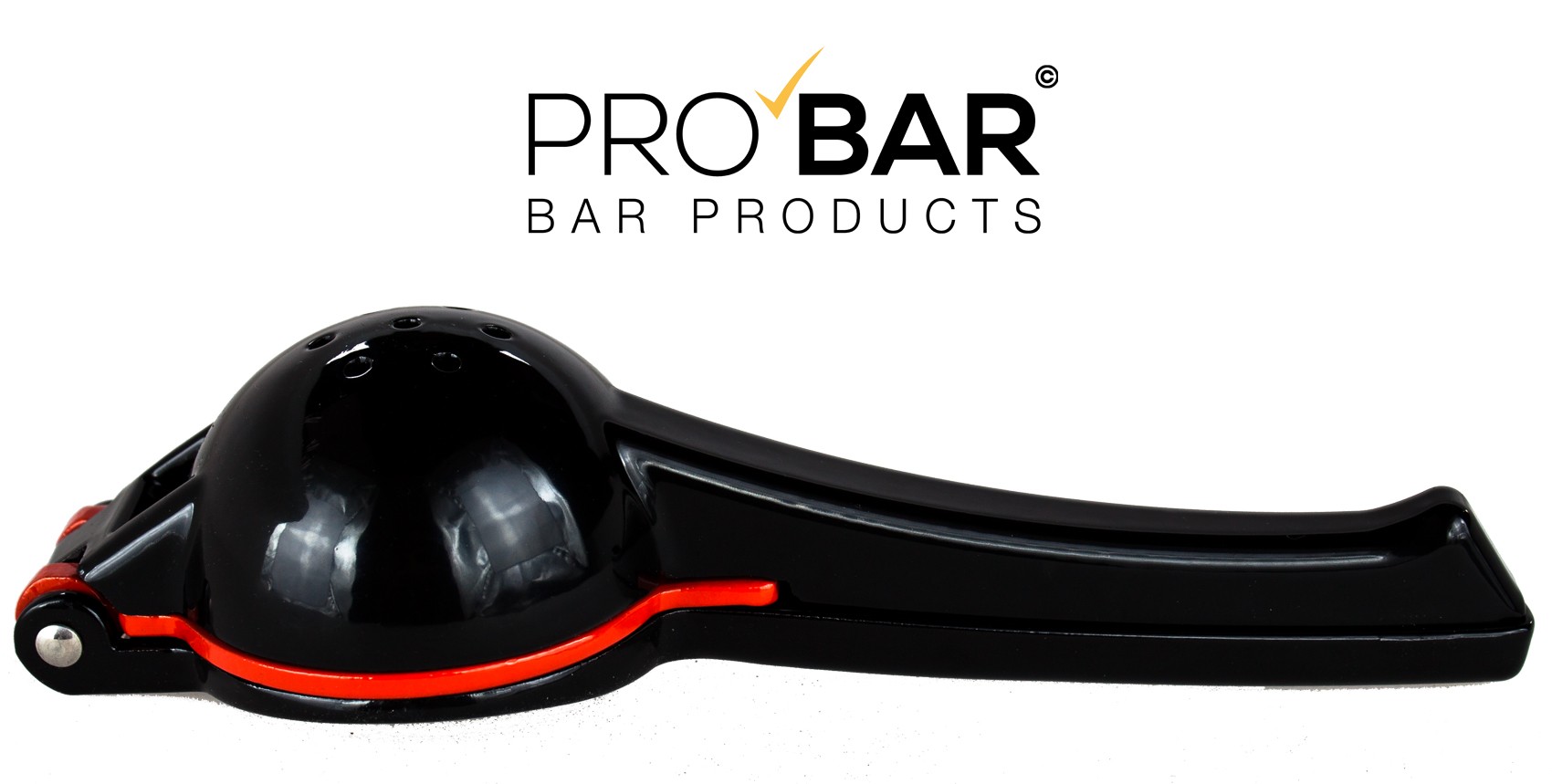 Exprimidor profesional PRO para lima y limón, negro y rojo - Imagen 4