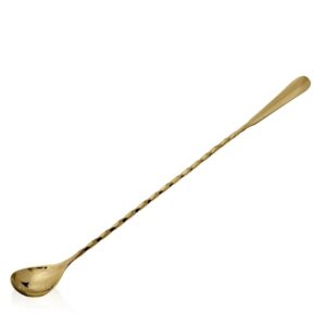 Cuchara de bar Hoffman 30 cm, acero inoxidable - Bronce