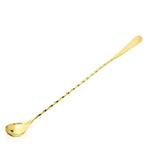 Cuchara de bar Hoffman 30 cm, acero inoxidable - Oro