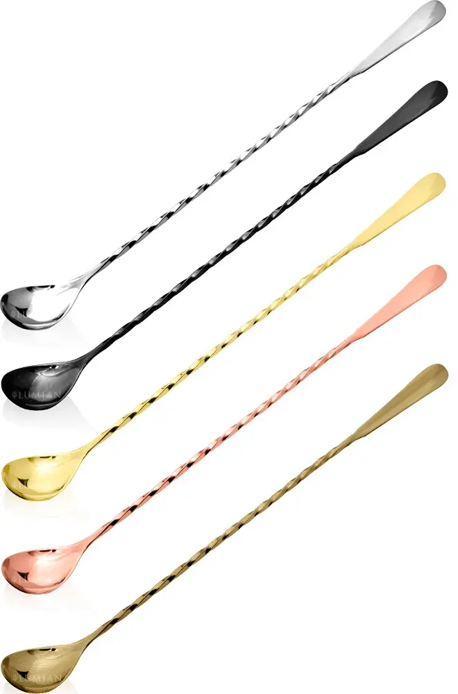 Cuchara de bar Hoffman 30 cm, acero inoxidable