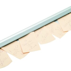 Comandera de 45 cm de aluminio, adhesiva o atornillada