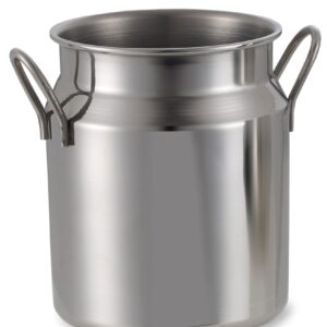 Vaso cubo lechero 40 cl, acero inoxidable