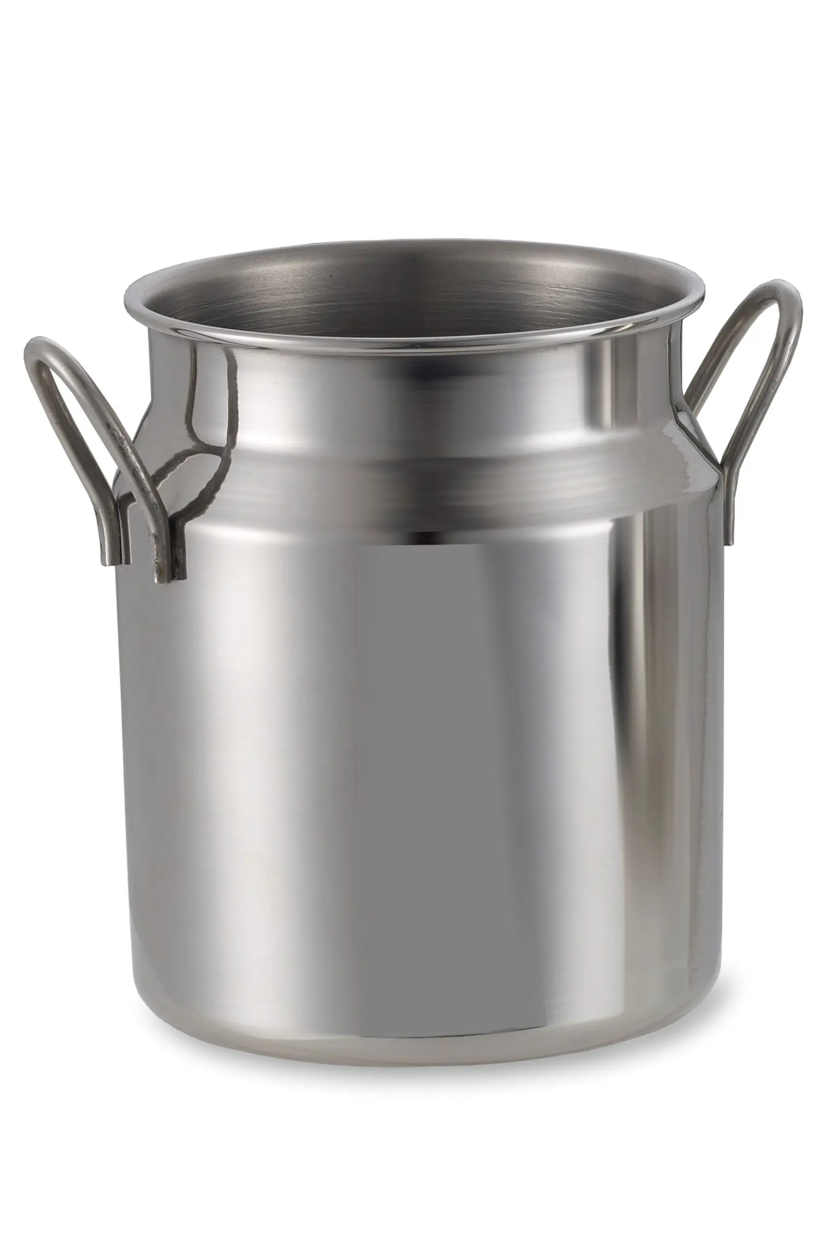 Vaso cubo lechero 40 cl, acero inoxidable