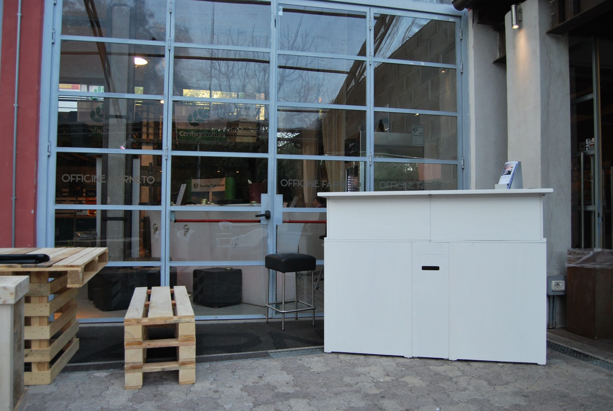 Barra de bar de madera plegable, 150 cm - Imagen 13