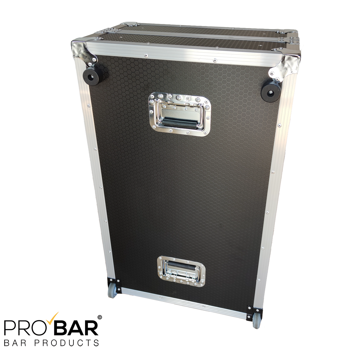 Mostrador portátil de bar con maleta trolley, 160 cm - Imagen 3