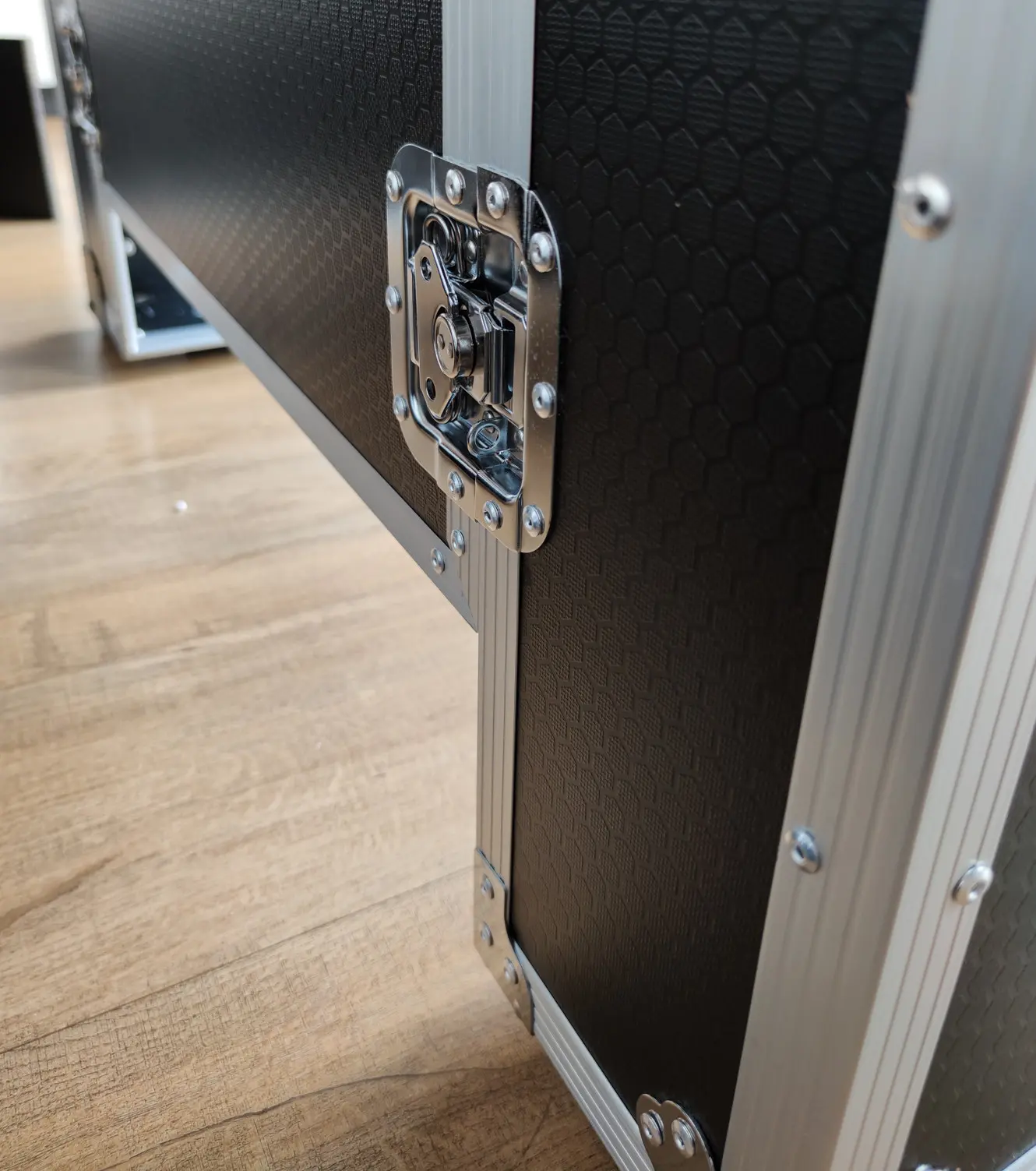 Mostrador portátil de bar con maleta trolley, 160 cm - Imagen 13