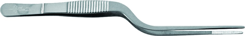 Pinza curva para guarniciones, acero inoxidable, 16 o 21 cm - Imagen 2