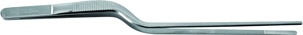 Pinza curva para guarniciones, acero inoxidable, 16 o 21 cm - Imagen 3