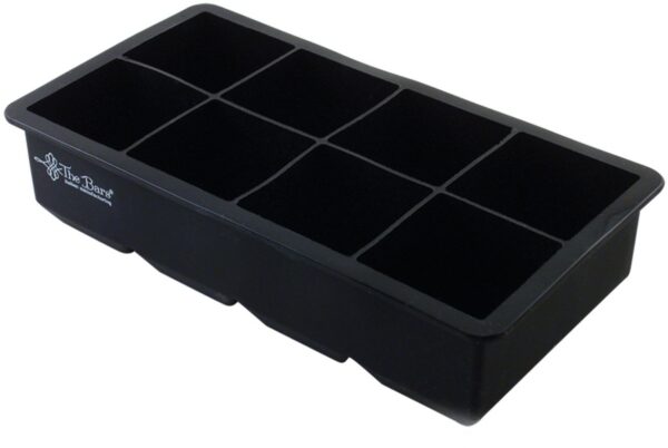 Molde de hielo cubo pequeño de silicona, 8 cavidades