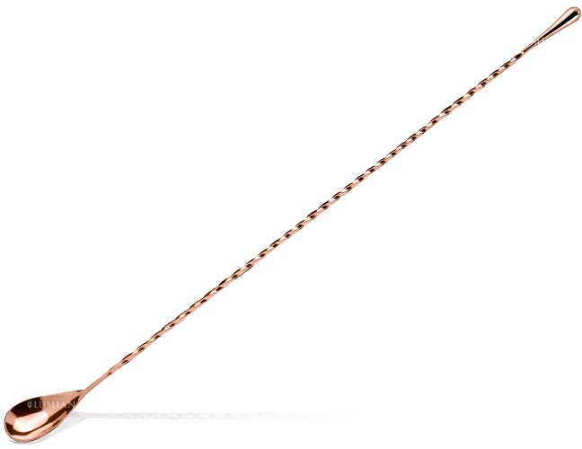 Cuchara de bar Drop 40 cm, acero inoxidable chapado, cinco acabados - Imagen 3
