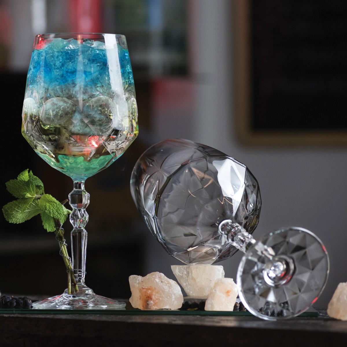 Copa de gin tonic 66 cl de cristal Luxion, pack de 6