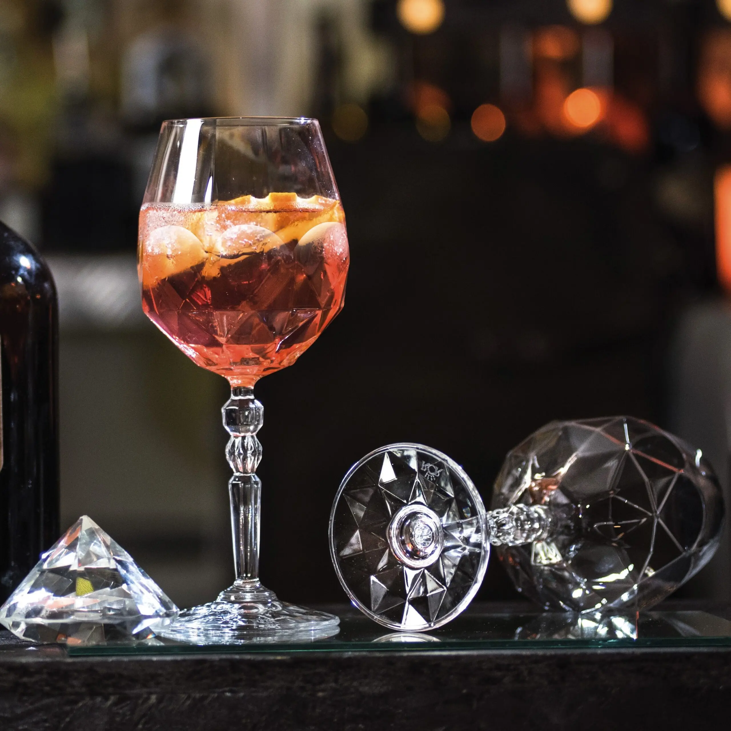 Cáliz cobbler Aperitif 53 cl, cristal Luxion, pack de 6