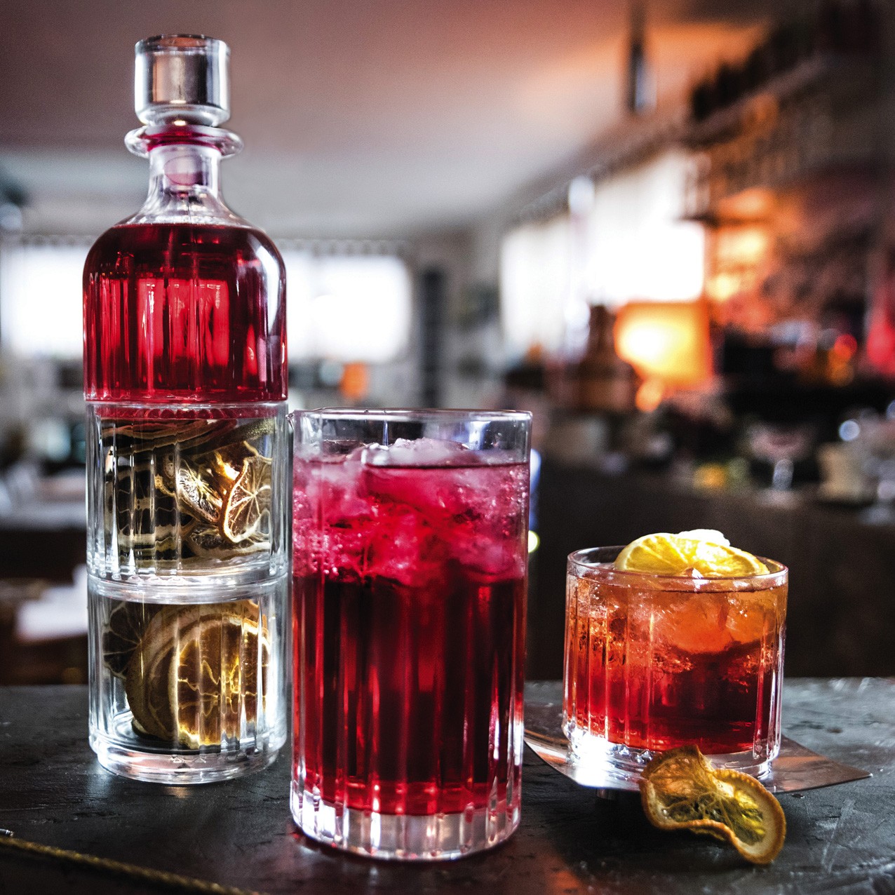 Vaso mezclador Combo 65 cl, cristal Luxion grabado - Imagen 2