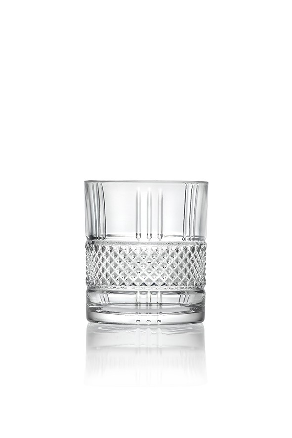 Vaso old fashioned Brillante 34 cl, vidrio Luxion tallado, pack de 6 - Imagen 4