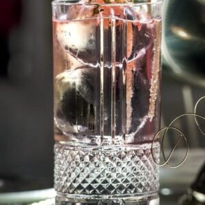Vaso tumbler Brillante 37 cl, vidrio cristalino tallado, pack de 6