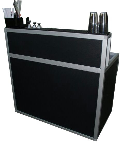 Estación de bar plegable Comfort 120 cm, acero inoxidable - Imagen 4