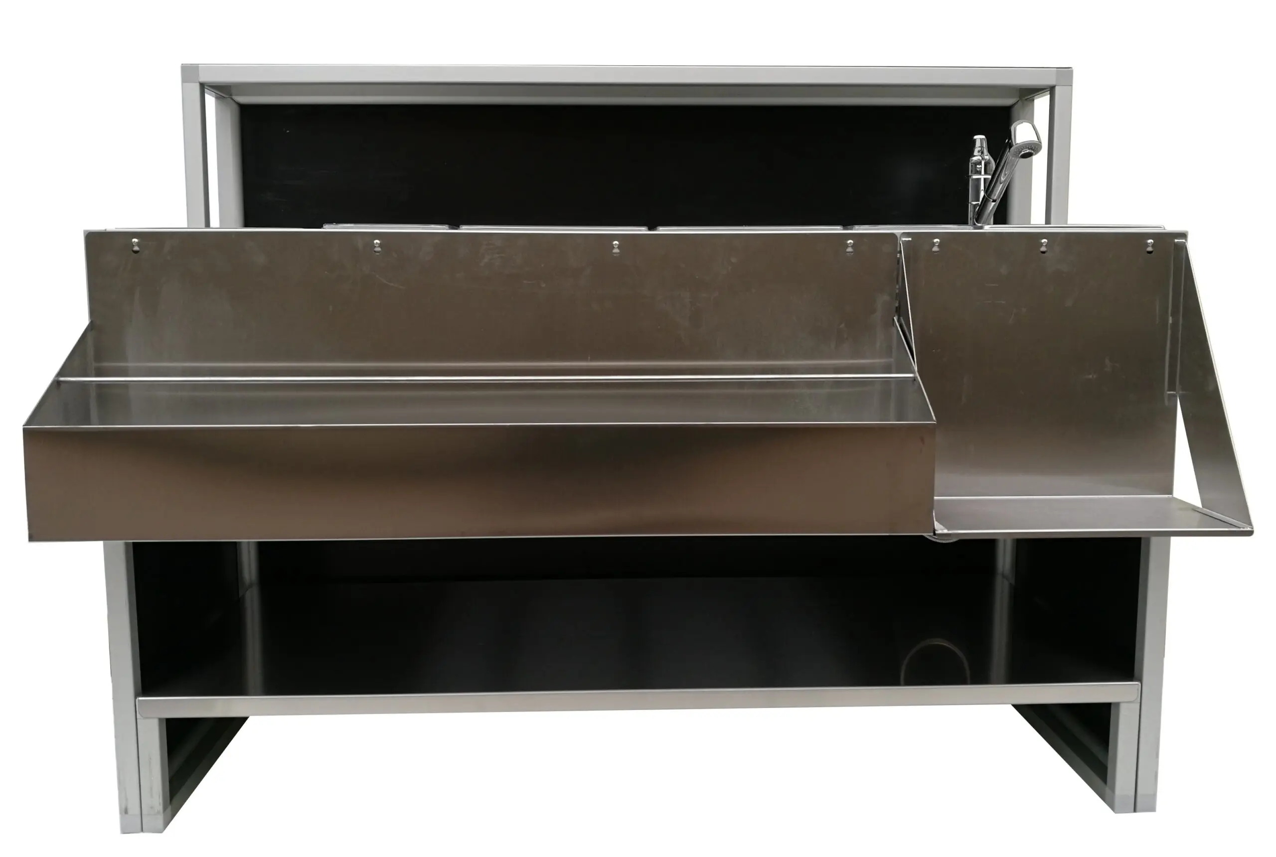 Estación de bar plegable Professional 150 cm con fregadero - Imagen 8