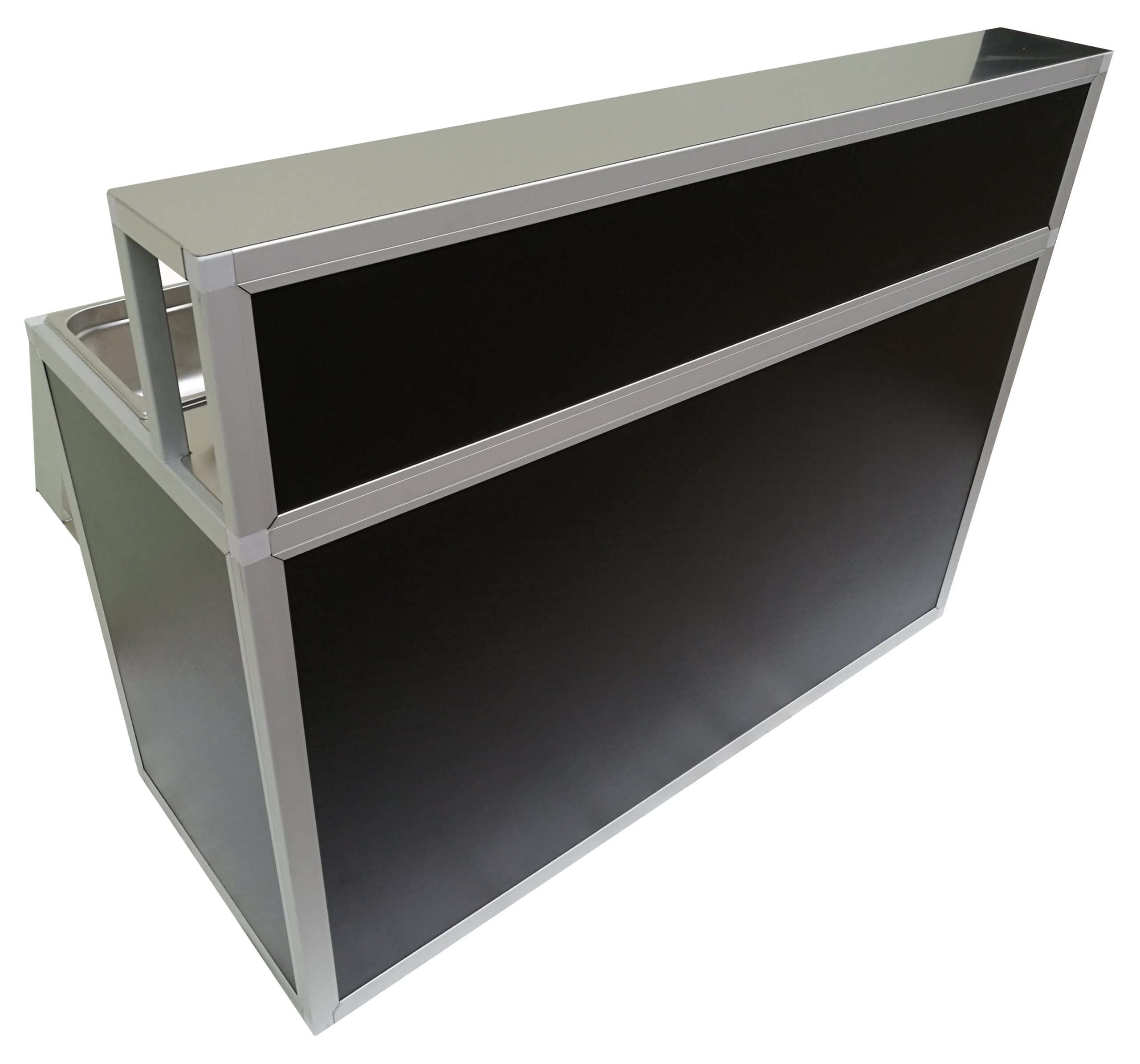 Estación de bar plegable Professional 150 cm con fregadero - Imagen 9