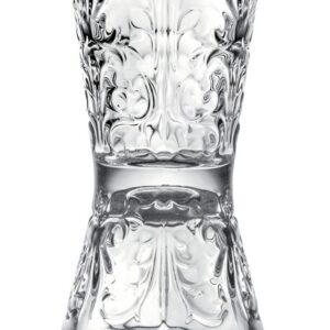 Jigger de vidrio reloj de arena, 3 y 6 cl