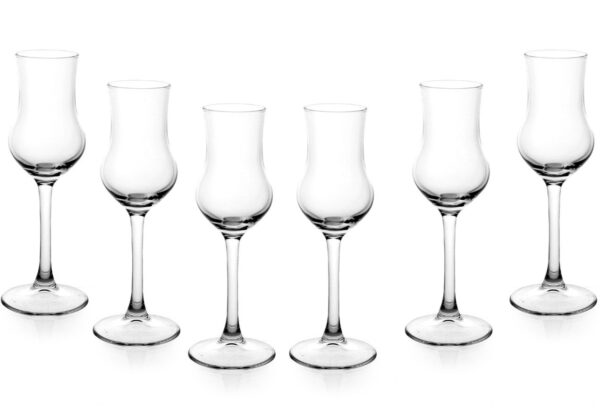 Vaso para amargos y grappa 9,5 cl, pack de 6