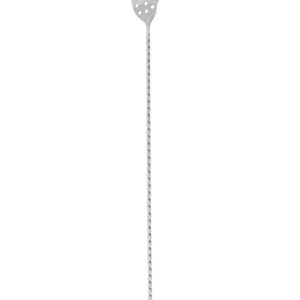 Cuchara de bar con colador 40 cm, acero