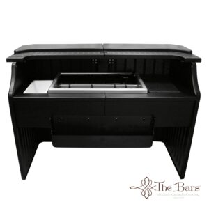 Barra de bar portátil Workstation 175 cm, ABS y policarbonato