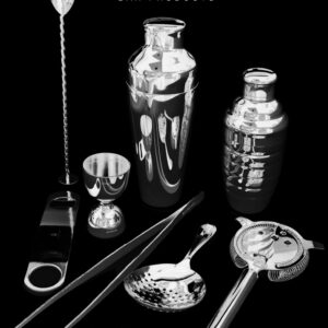 Kit de coctelería Lumian de acero, 8 piezas