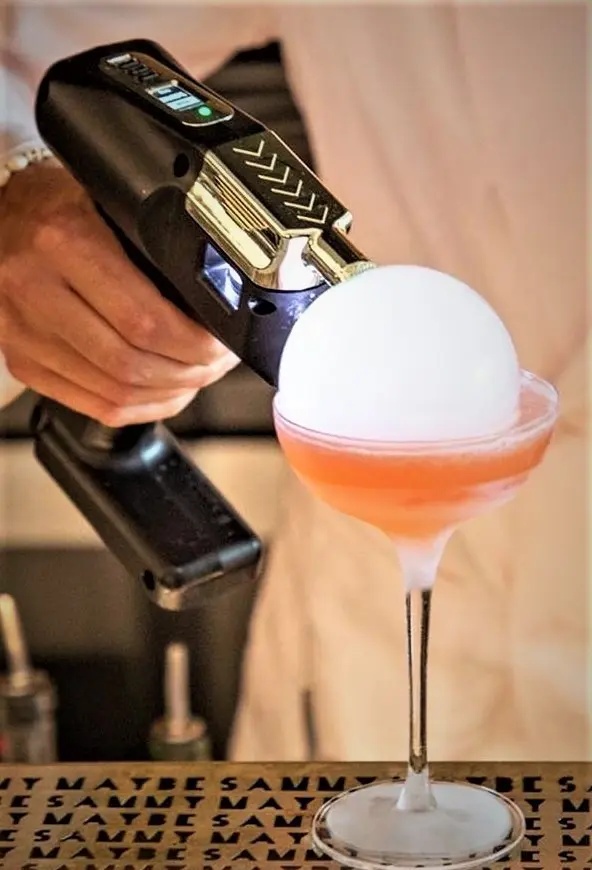 Pistola Flavour Blaster para burbujas aromáticas en cócteles - Imagen 3