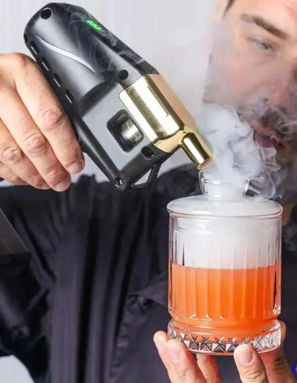 Pistola Flavour Blaster para burbujas aromáticas en cócteles - Imagen 2