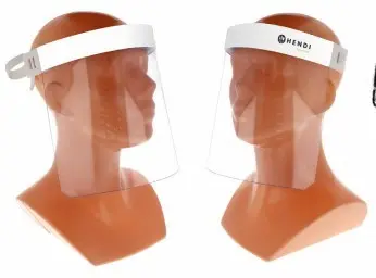 Visera protectora de polipropileno irrompible - Imagen 2
