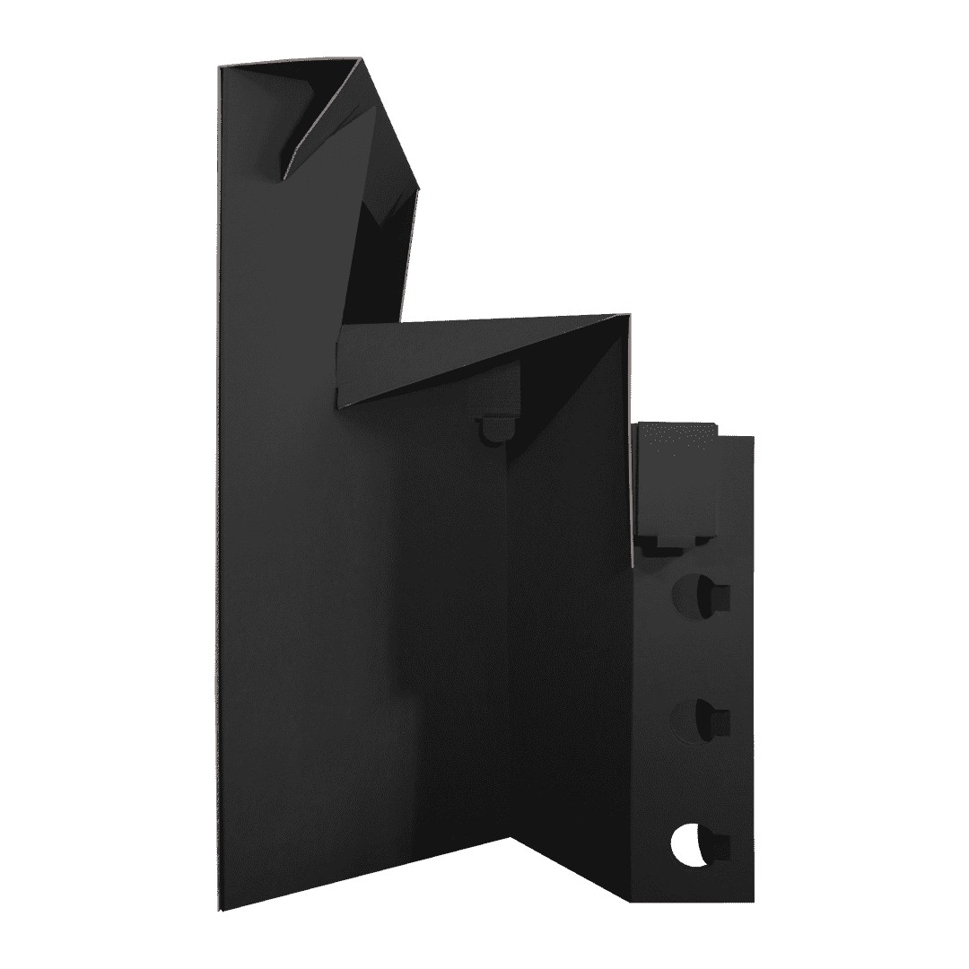 Barra de bar portátil de cartón Workstation Easy, 100 cm - Imagen 10