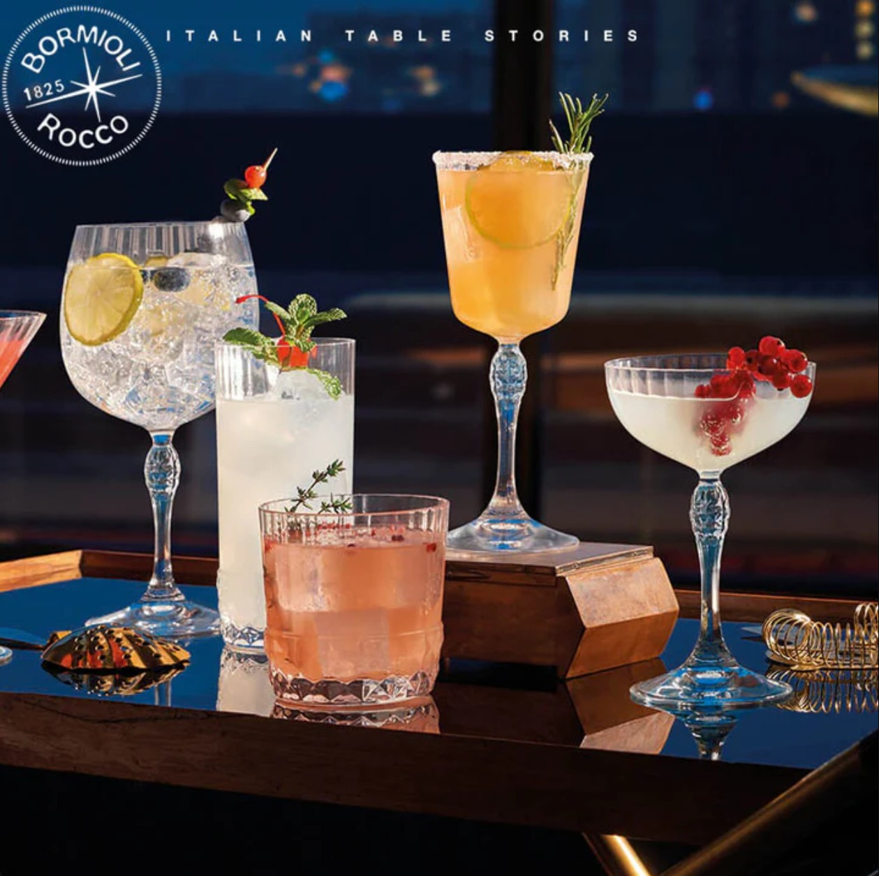 Copa de balón America 74 cl para gin tonic, vidrio soplado, pack de 6 - Imagen 3