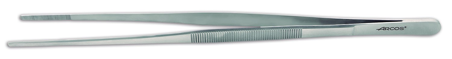 Pinza para hielo y fruta 30 cm con muelle, acero inoxidable - Imagen 2
