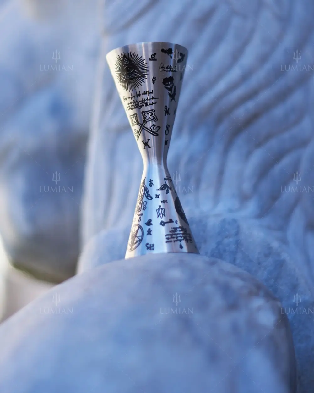 Jigger Alchemy graduado por dentro, acero inoxidable, 30/45, 30/60 y 60/90 ml - Imagen 4