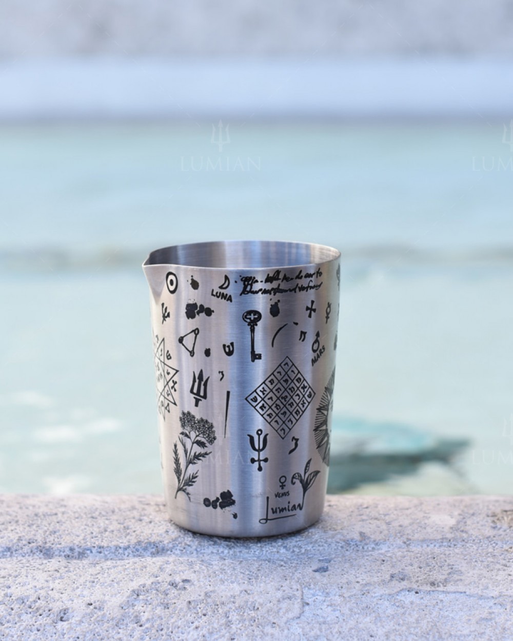Vaso mezclador Alchemy Lumian de una pieza, acero inoxidable - Imagen 3
