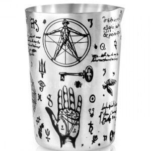 Vaso mezclador Alchemy Lumian de una pieza, acero inoxidable