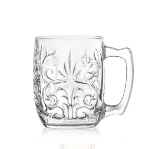 Taza Moscow Mule de vidrio Tattoo 42 cl, pack de 4 - Imagen 2