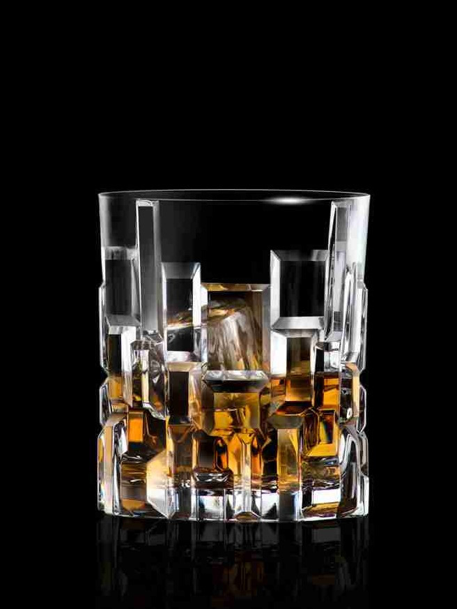 Vaso old fashioned Etna 33 cl, cristal Luxion, pack de 6