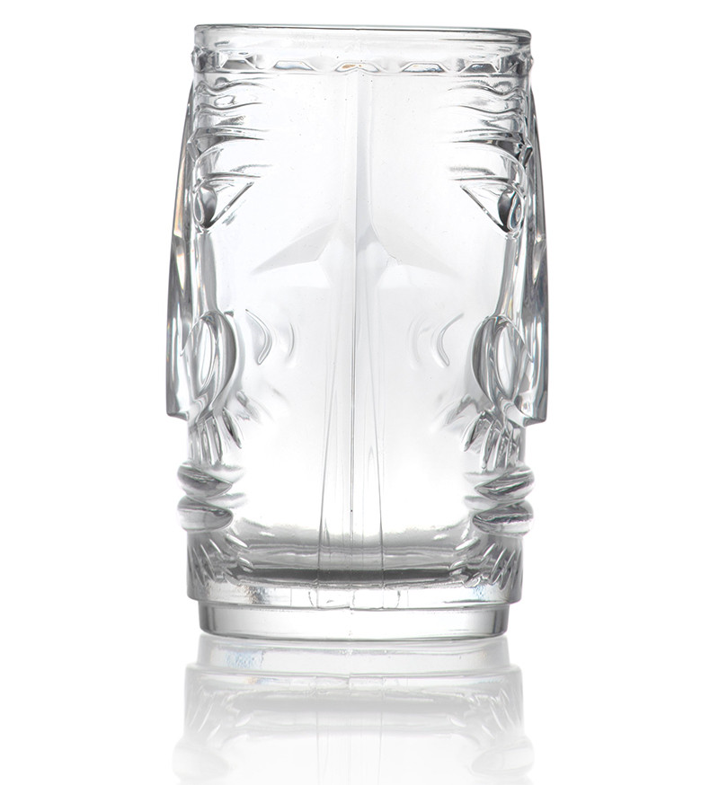 Taza tiki Sardinia 45 cl, máscara Mamuthone, pack de 4 - Imagen 3
